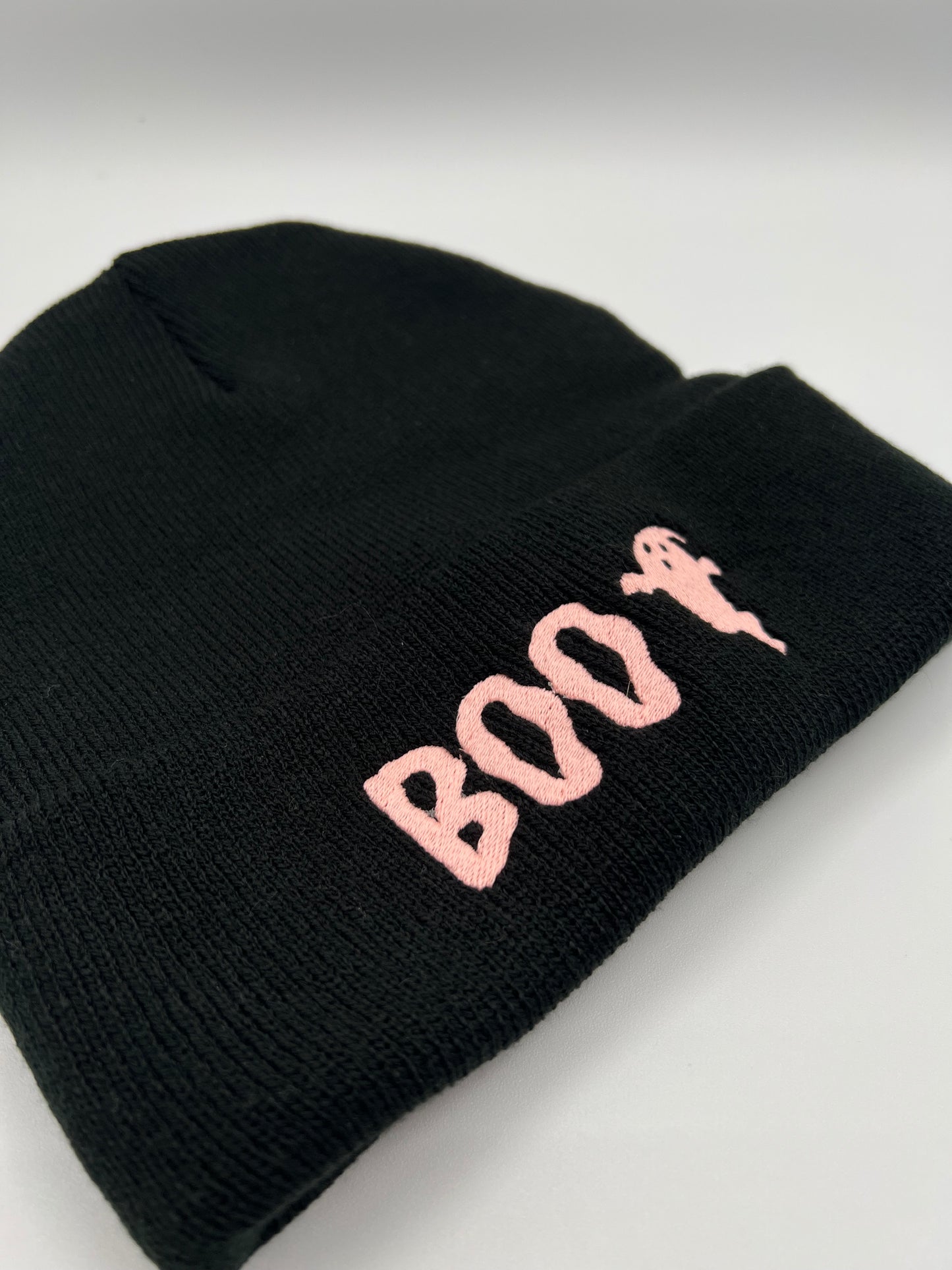 Glow-in-the-Dark Boo Spooky Beanie